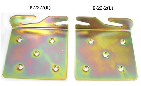 Taiwan Company Iron Zinc  Furniture Bed Connector