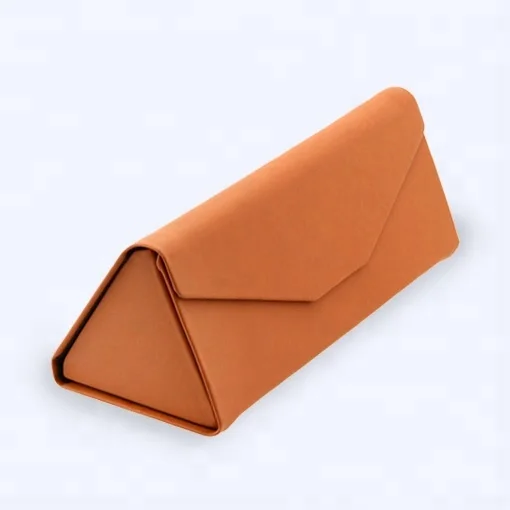High Quality Eyewear Optical Lens Pouch Creative Glasses Box PU Leather Sunglasses Spectacle Case