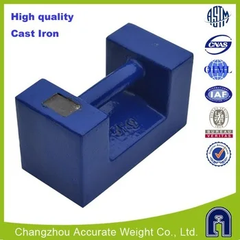 changzhou M1 calibration weights 10kg 20kg test weight for crane elevator balance weight