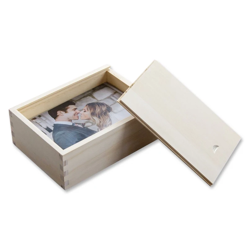 Заводская распродажа свадебный подарок фото упаковки недостроенный деревянный памятного подарка коробка