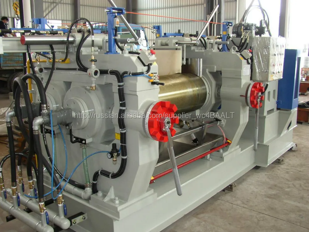 Высокое качество два рулона открыт смешивания мельница