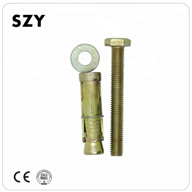 Inch screw type expansion anchor bolts Stainless Steel 1/8-8 Inch Screw Type Expansion Anchor Bolts customization machine