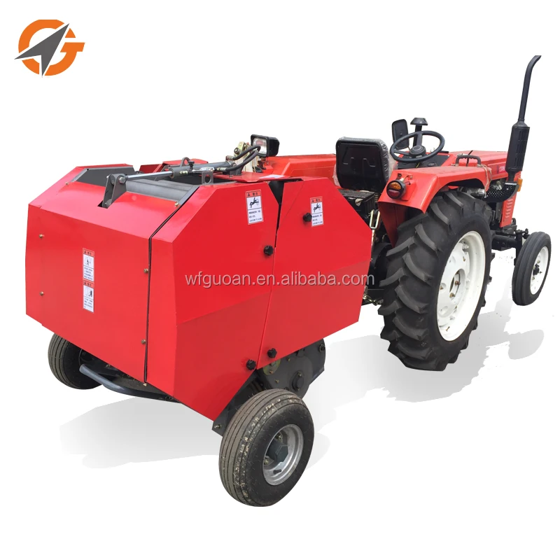
tractor machine agricultural farm equipment mini hay baler 
