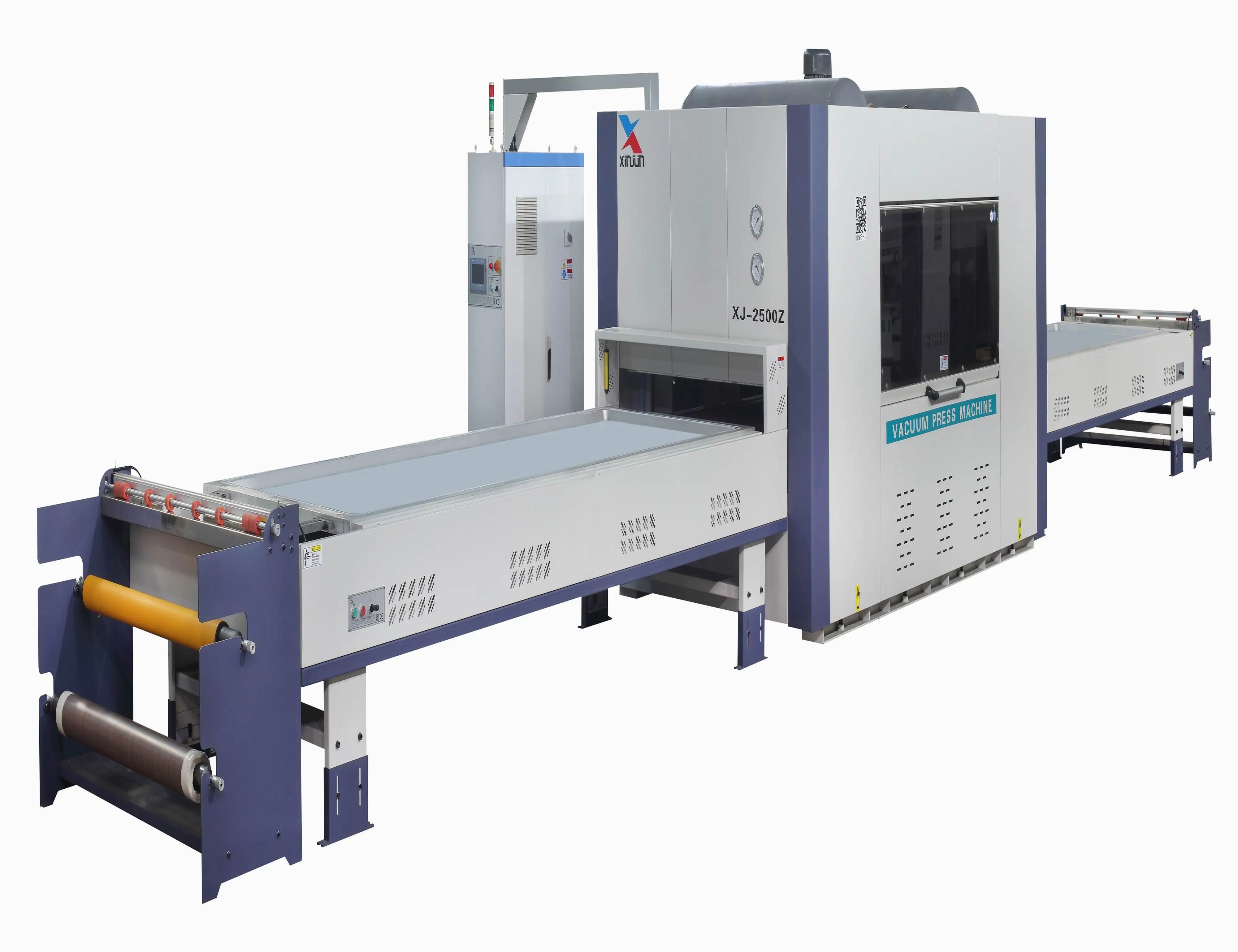 
Foshan City Factory Xinjun Vacuum Membrane Press Machine 2730/3000/3400 mm 