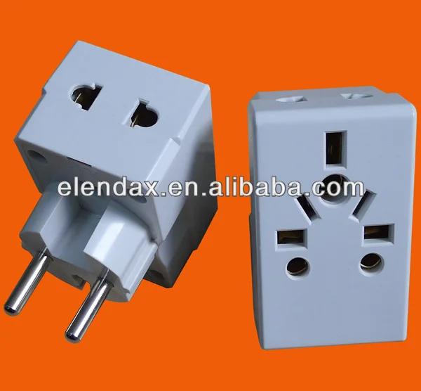 P8813 European style 2 pin AC power adaptor