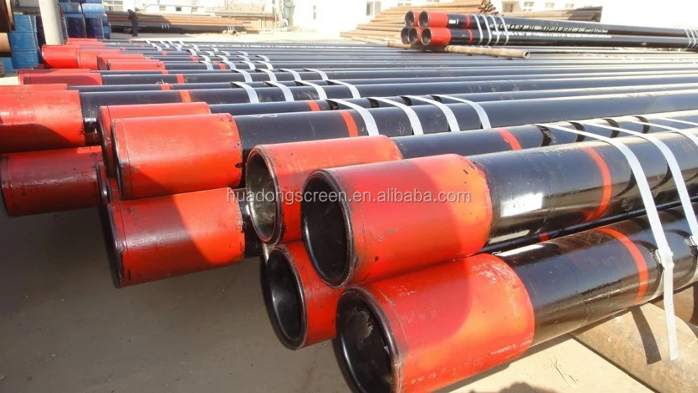 API 5CT Grade J55/K55 steel Oil casing pipe (manufacture)