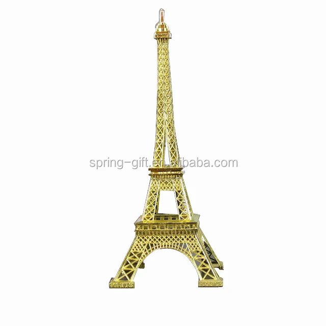 Wedding Decoration  Gift Art  Collectible Holiday Decoration & Gift  Advertising  Souvenir Eiffel Tower in Golden Silver Paris
