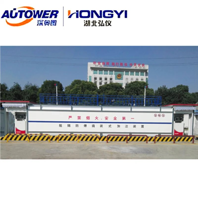 Disposable gas lng skid-mounted station Portable Filling Stations With Fuel Dispenser Pump