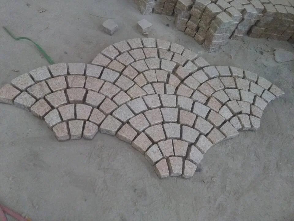 Cheap Price Interlocking Mesh Back Granite Driveway Pavers Lowes