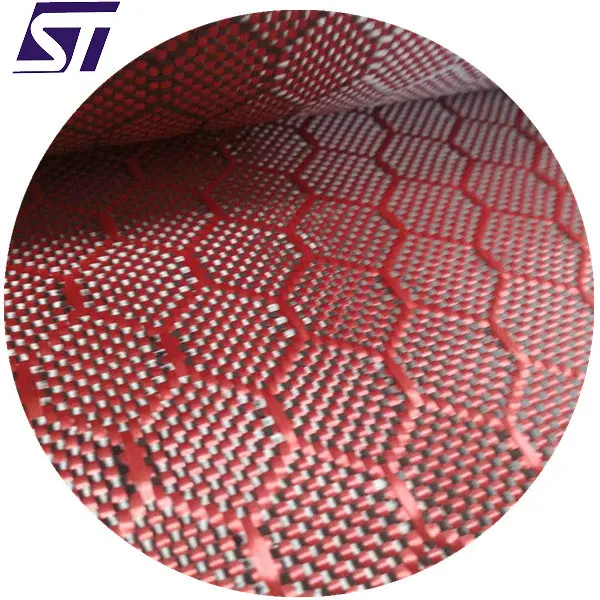 carbon  aramid hybrid fabric for sale