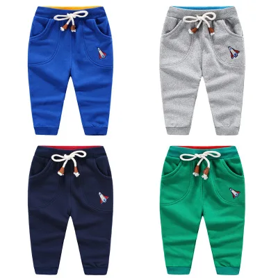 
HT-BB hot Autumn Best Selling Products Plaid Kid Boy Wear Clothes Cotton Child Cargo Pants Of Online New Pattern Jeans Pants 