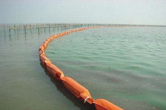 High quality ASTM Connectors Solid Foam Rubber Oil Boom/PVC Oil Boom