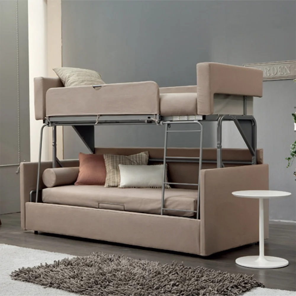
Italian Design Home Space Saving Hotel Living Room Folding Sofa Bunk Bed  (62207455399)