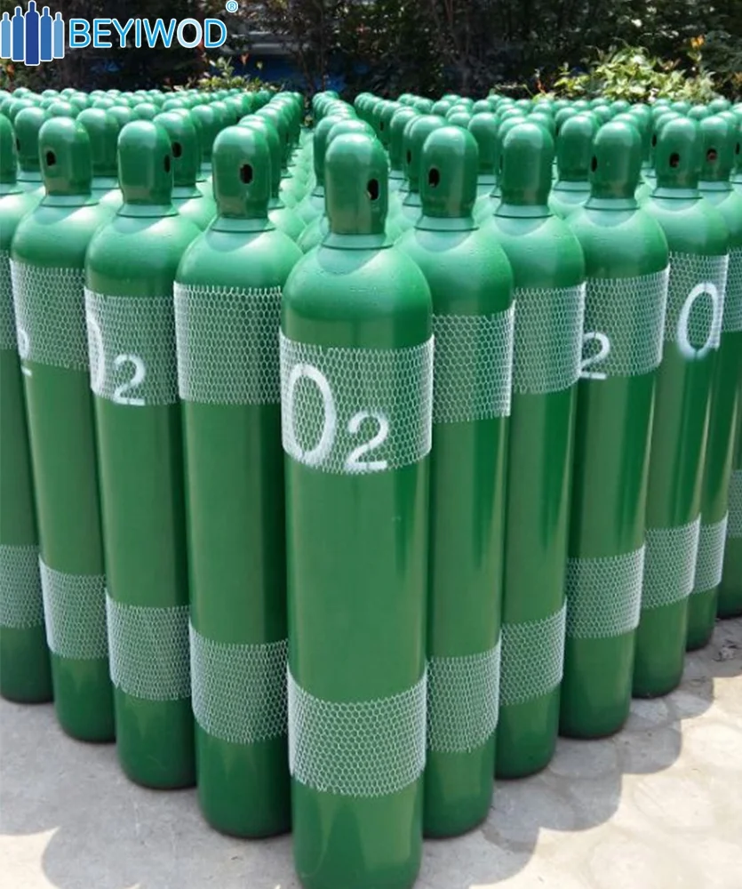 5L 8L 10L 20L 40L 50L steel gas cylinder oxygen/nitrogen/argon/helium gas cylinder gas bottle for sale