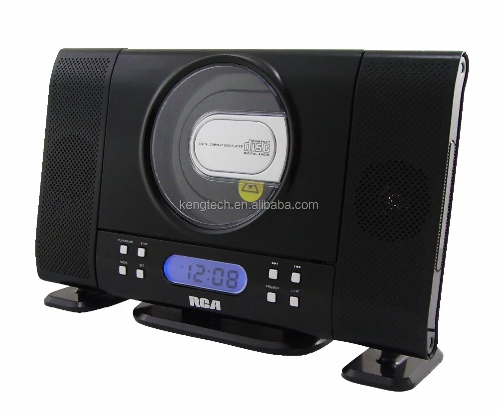 Vertical Design CD Player Digital Tuning radio with two detachable speakers manufacturer price CT-701