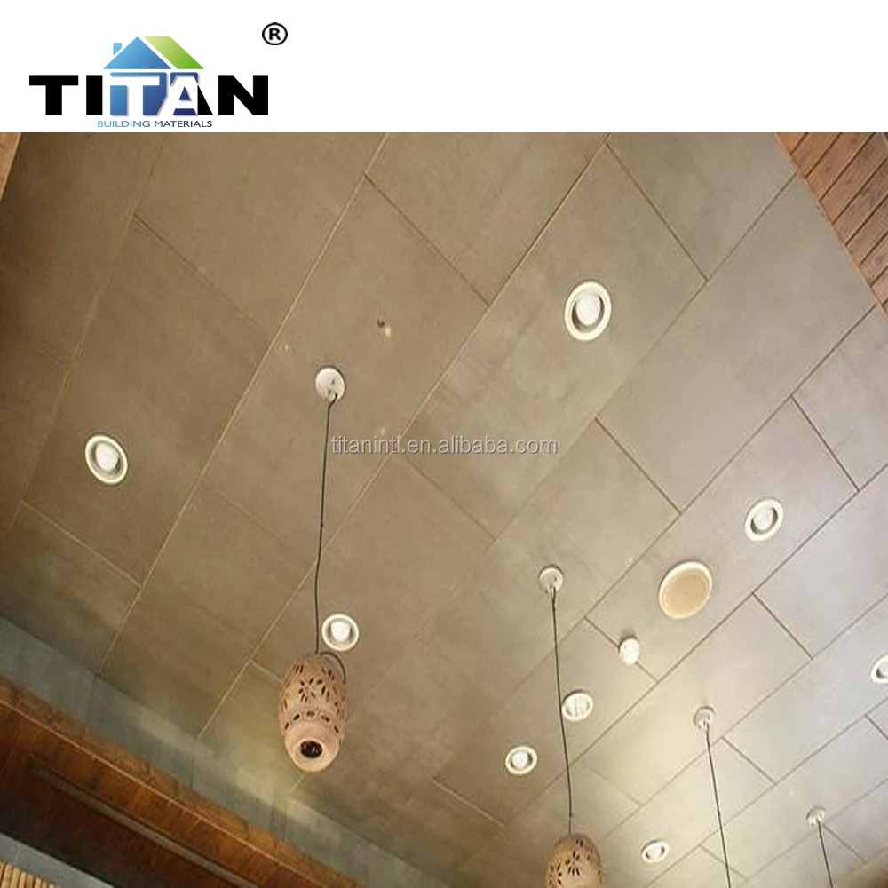 High Strength Decorative Fiber Cement Panels, Asbestos Free Floor Board