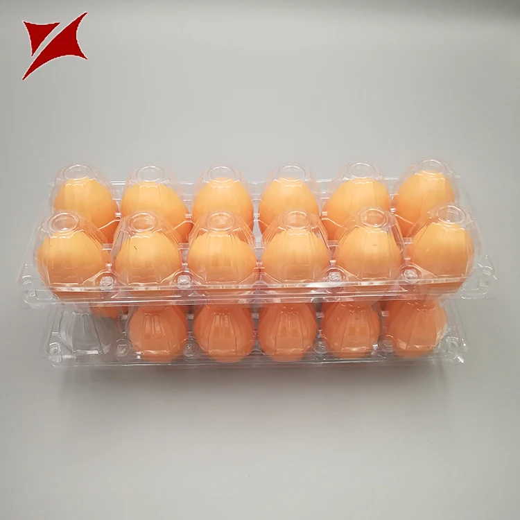 
PVC/PET disposable plastic egg tray for 10/20/30/ eggs 
