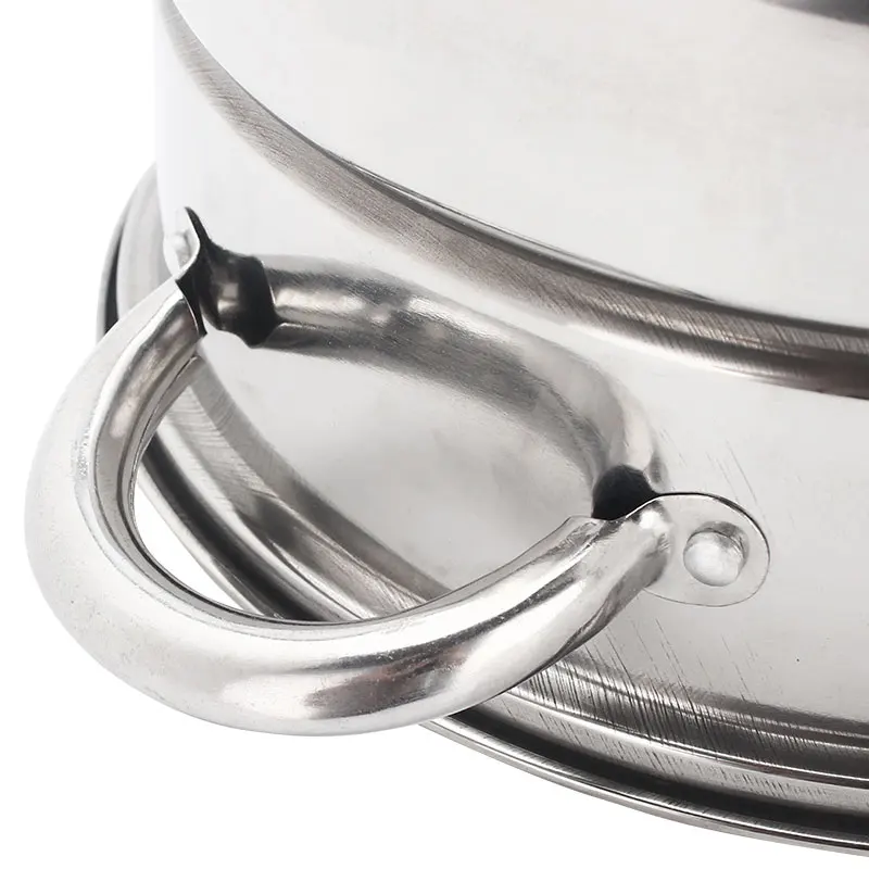 
Wholesale Multi Layers Cooking Steamer Stainless Steel Steamer Pot With Lid Steaming Cookware 