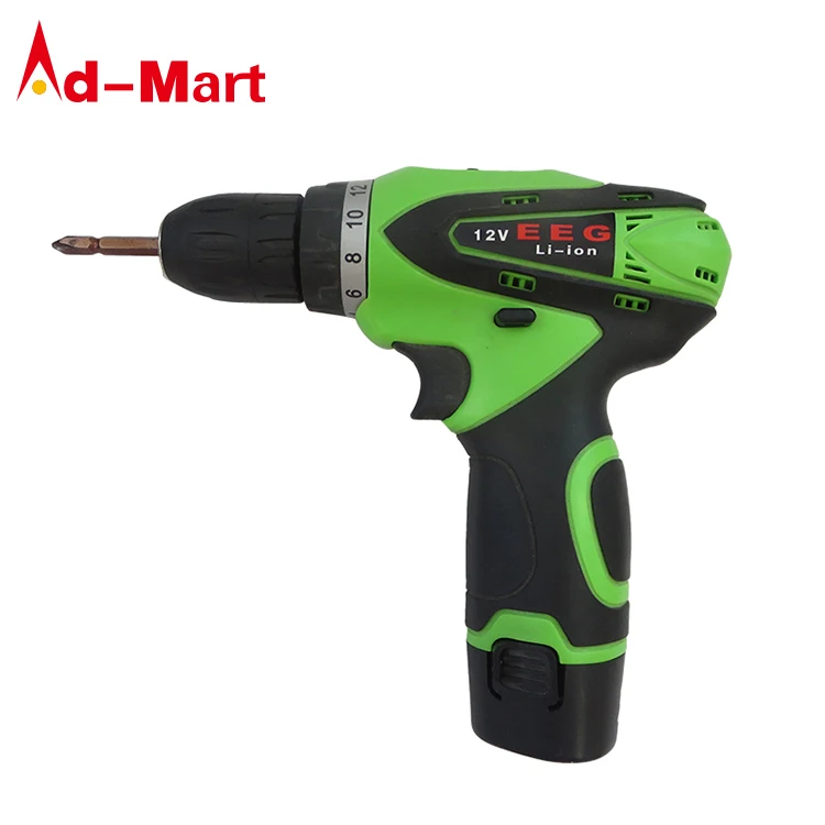 
Wholesale 12V Electric Screwdriver Lithium Battery Rechargeable Multi-function Cordless Drill Power Tools 