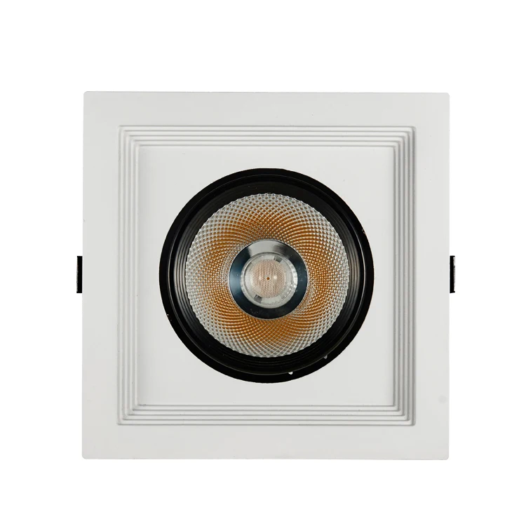High lumen 2x13w 2x18w 2x26w 18w 26w double head recessed plc downlight 7 8 9 inch square shape retrofit led grille downlight