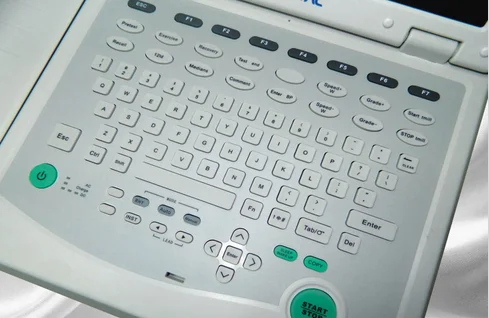 EM-1201B ECGMAC Medical 12 channels ECG machine Foldable ECG