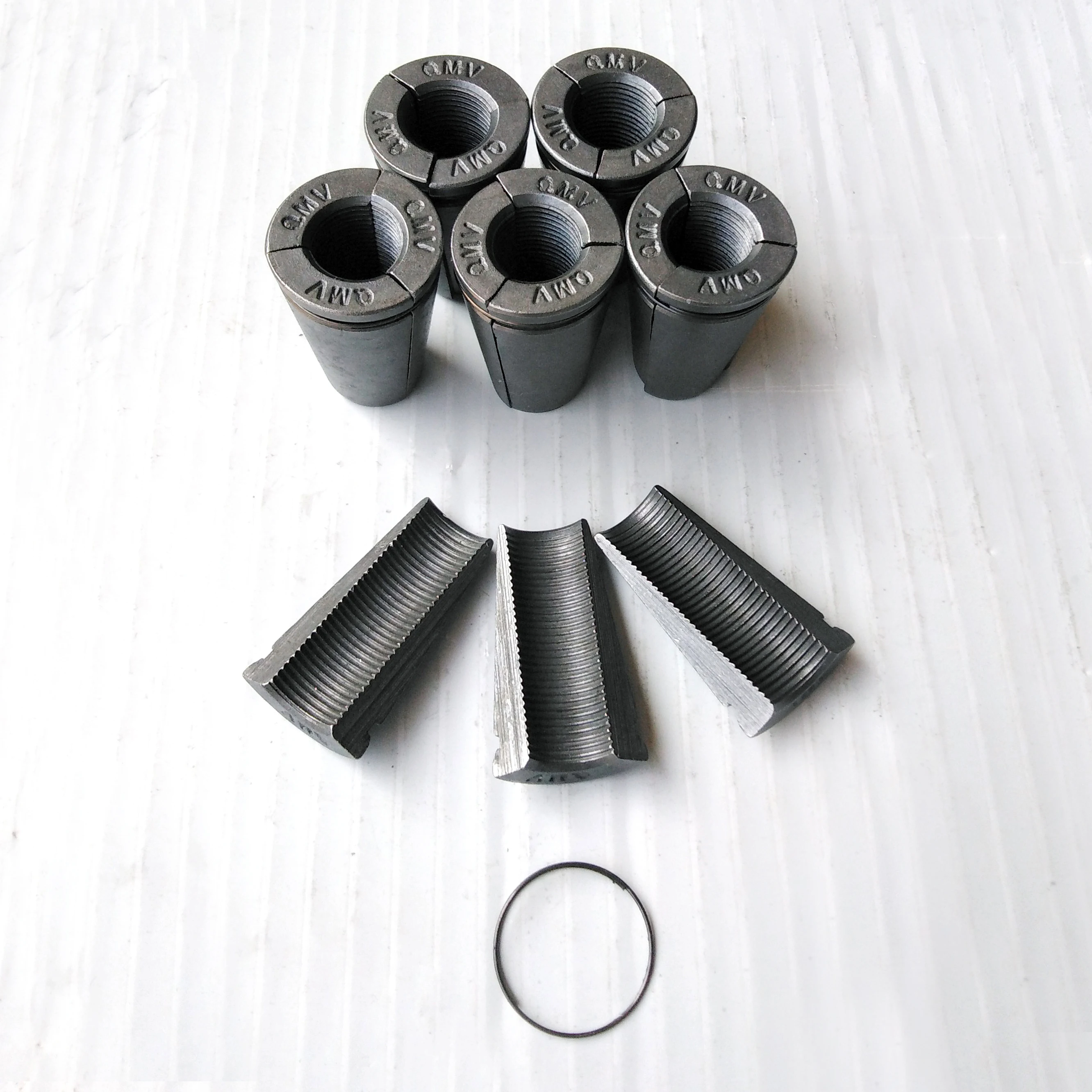 Free samples prestressed post tensioning steel strand wedge grip for customize