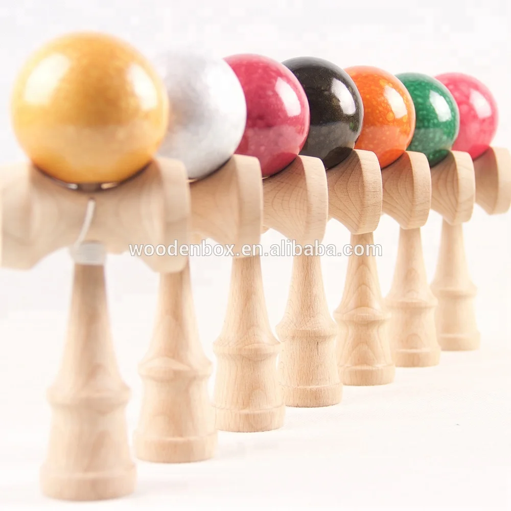 Sticky paint kendama for wholesale