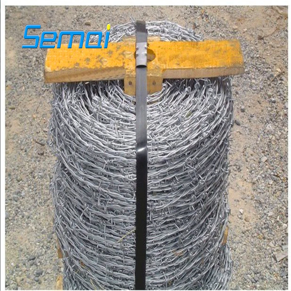 
Good factory price height quality cheap barbed wire fencing prices 