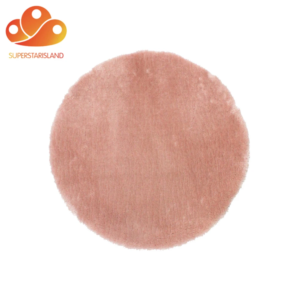 Bedroom rug faux soft sheep wool baby rug