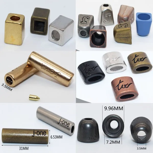 
high-quality golden drawstring cord end for swimwear 