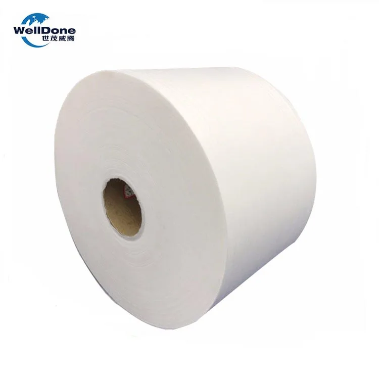 High Quality Polyester SMMS Spun-bonded Hydrophobic Nonwoven Fabric for Baby Diaper Nonwoven Making