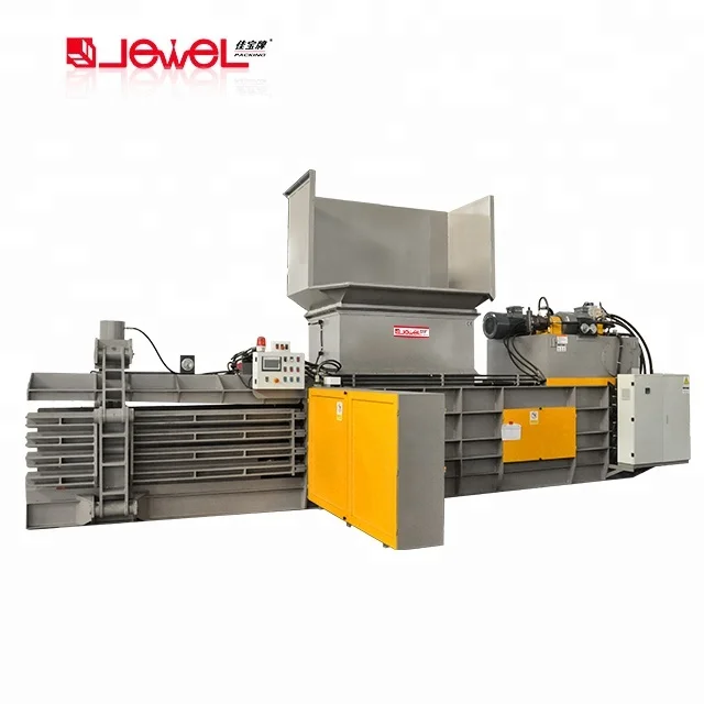 JEWEL 180 Ton Press Power Horizontal Cardboard Baler Automatic Baler