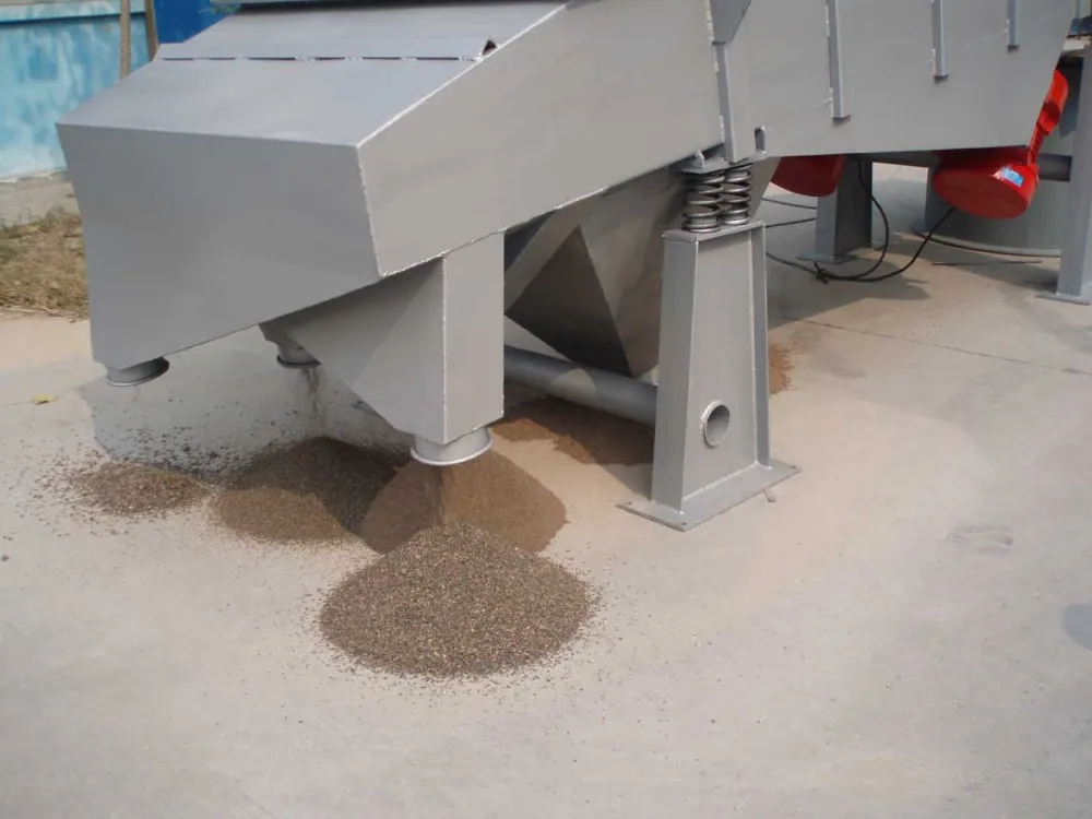 quarry sand separating mechanical siever linear vibrating screen machine