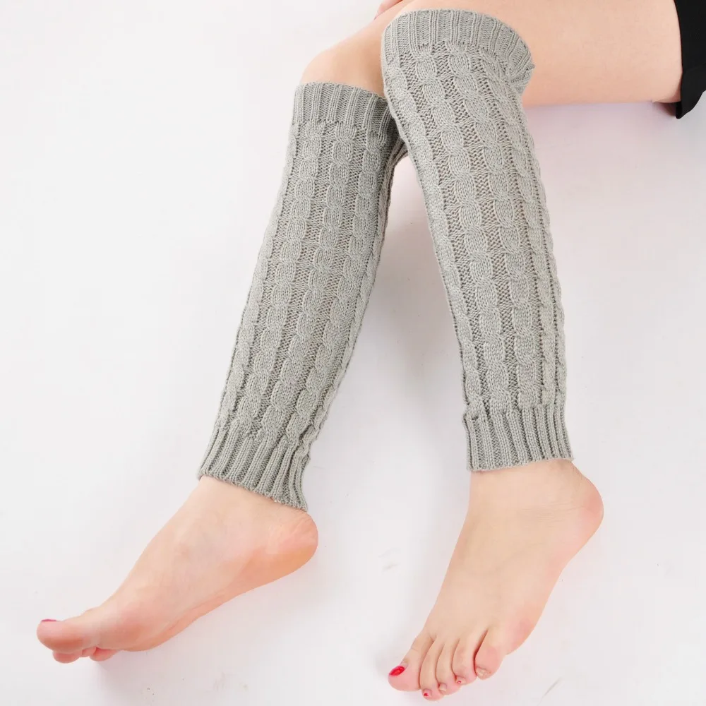 Women Boot Socks Beautiful Acrylic Leg Warmer Knit Ladies Leg Warmer Boot Topper