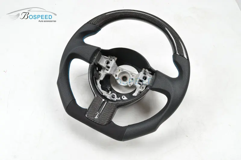 
Black Carbon Fiber Steering Wheel racing car wheel For GT86 BRZ 