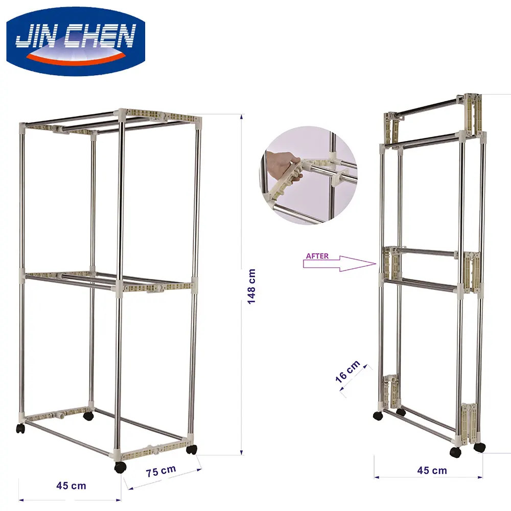 
electrical portable free standing ptc Heating cloth dryer 