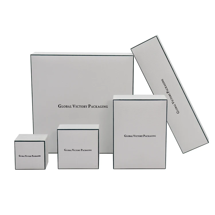 white jewelry ring box packaging jewelry packing box plastic jewelry box