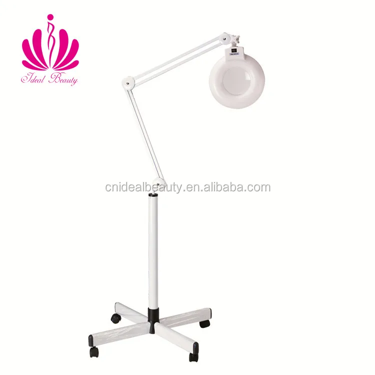 LED magnifying lamps x5 or x8 with 4 legs floor stand (C002)
