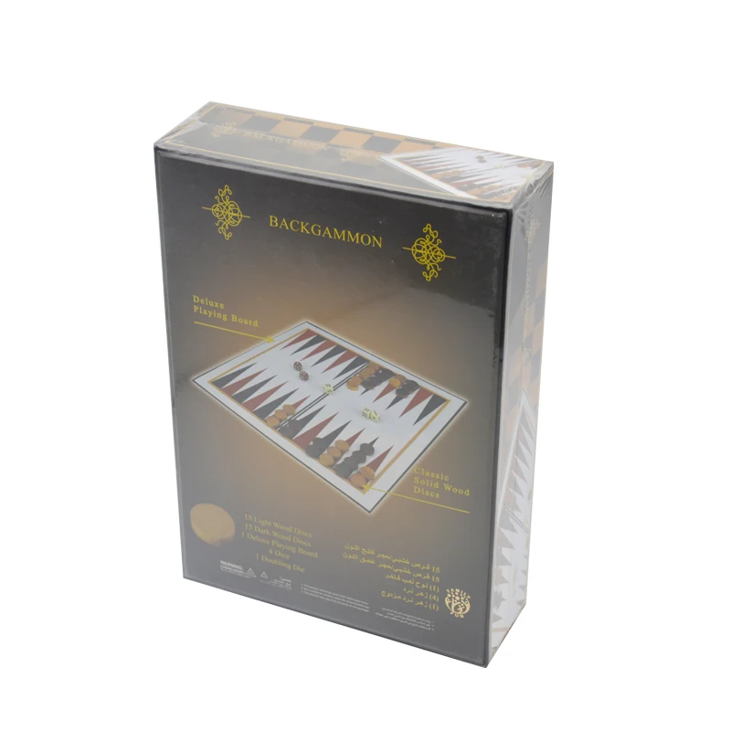 Классическая настольная игра с принтом Backgammon, высокого качества