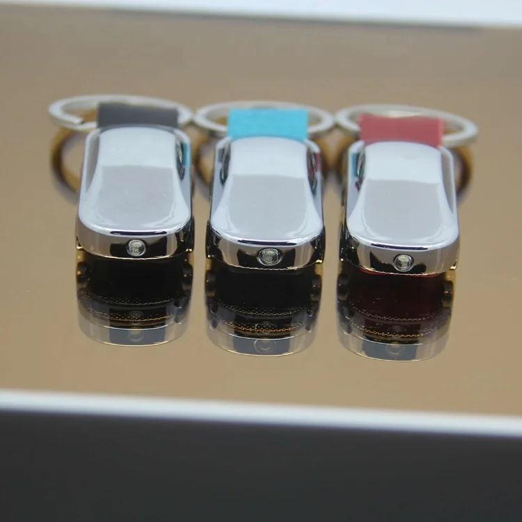 New product ideas factory high quality 3D car shape metal LED keychain