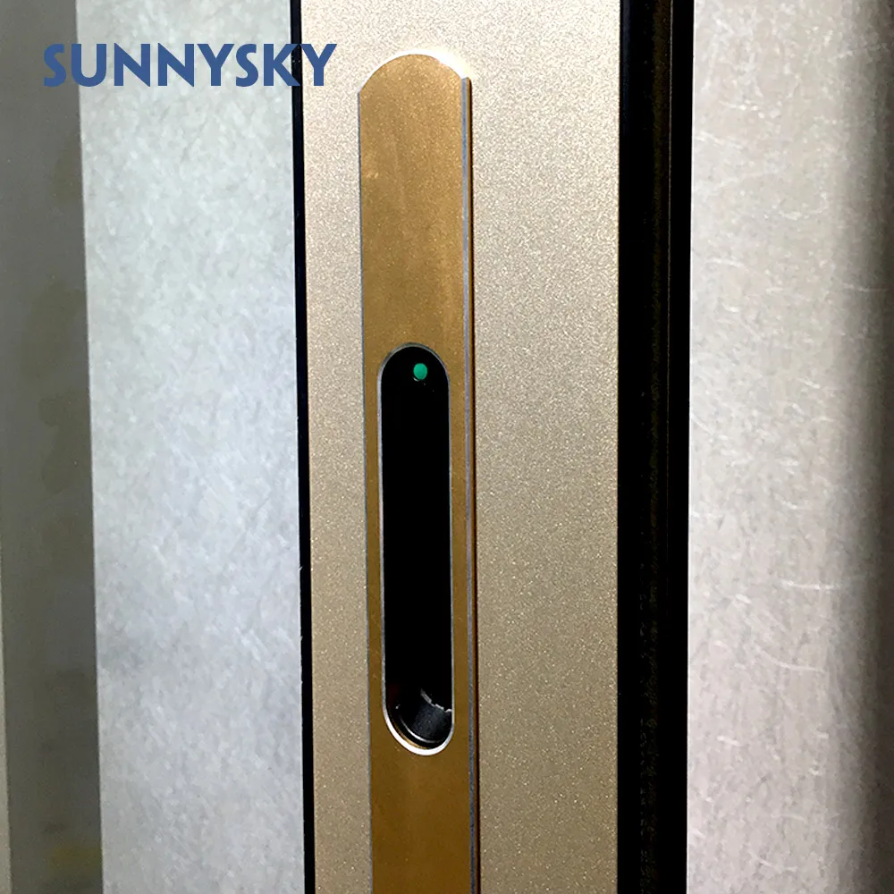 Foshan made popular design Nice aluminium frame sliding glass window