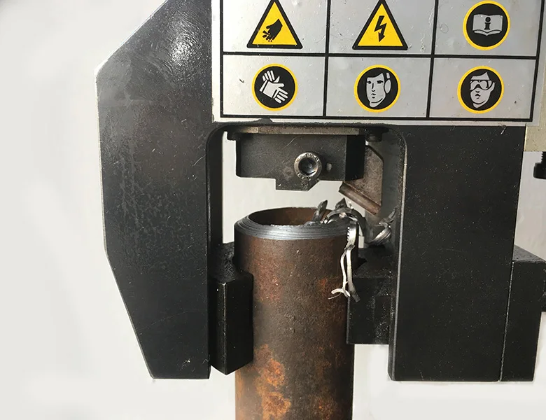  Портативная кромкострогальная машина для труб Huawei модель ZPK