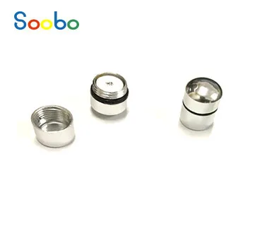 12*18mm Best urban nano container aluminum black magnetic nano cache