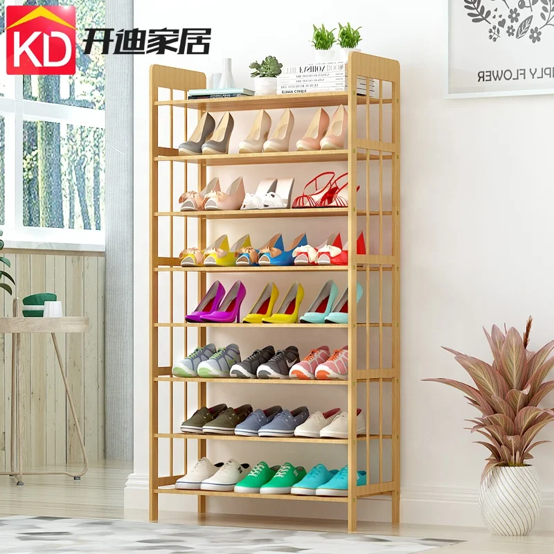 
100% pure natural wooden storage rack can hold 36 pairs of shoes metal s frame bamboo shoe rack 