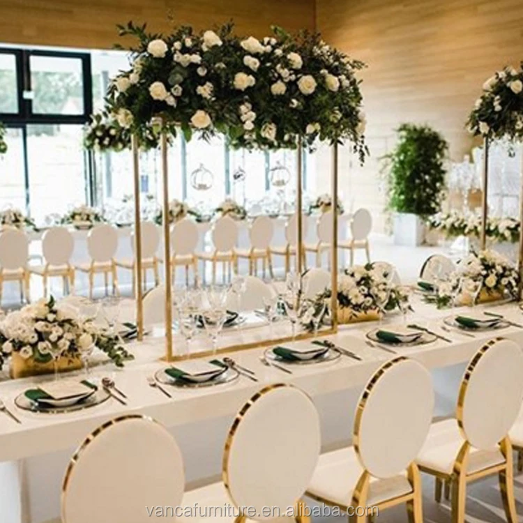 Fashionable romantic white wedding furniture wedding event chairs for sale