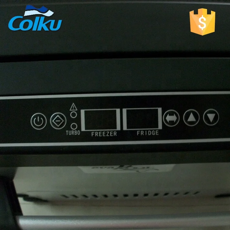 Colku 60L DC Mobile Fridge Dual Compartment Medical Car Refrigerator Micro Rv Freezer