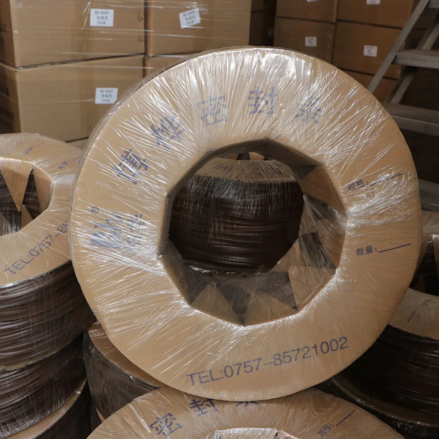 Y016 12x5x4mm Extrusion PVC Extruded Rubber Seals Sealing Strips Wooden Door Window Groove Pinchweld TPE Silicone Weather Strip