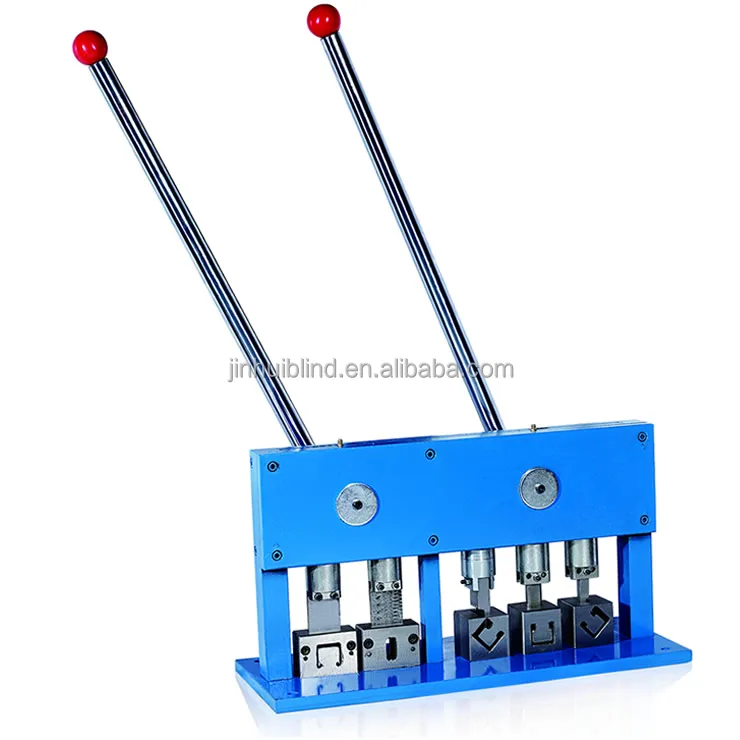 manual punching and cutting machine for Venetian Blind rails