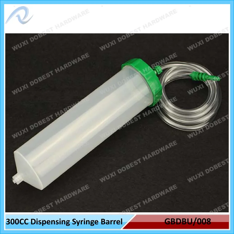syringe/liquid dispenser syringe/plastic 500cc dispensing barrel