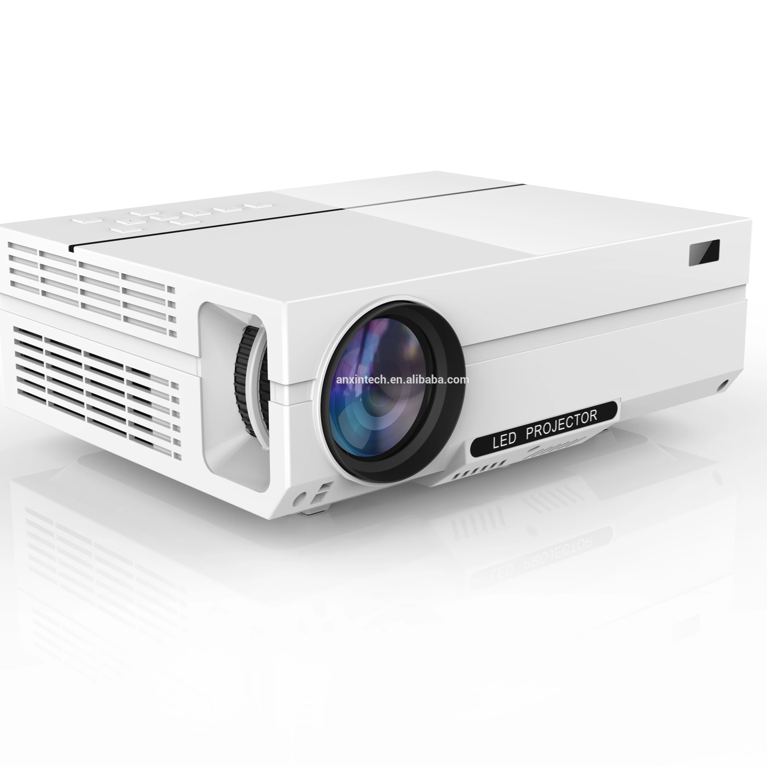 
Anxin Native Resolution 1920*1080p Contrast Ratio 4000:1 short throw projector christmas lights projector AN08 